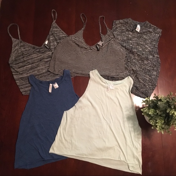 H&M Tops - H&M Divided Crop Top Haul H&M Tops - H&M Divided Crop Top Haul